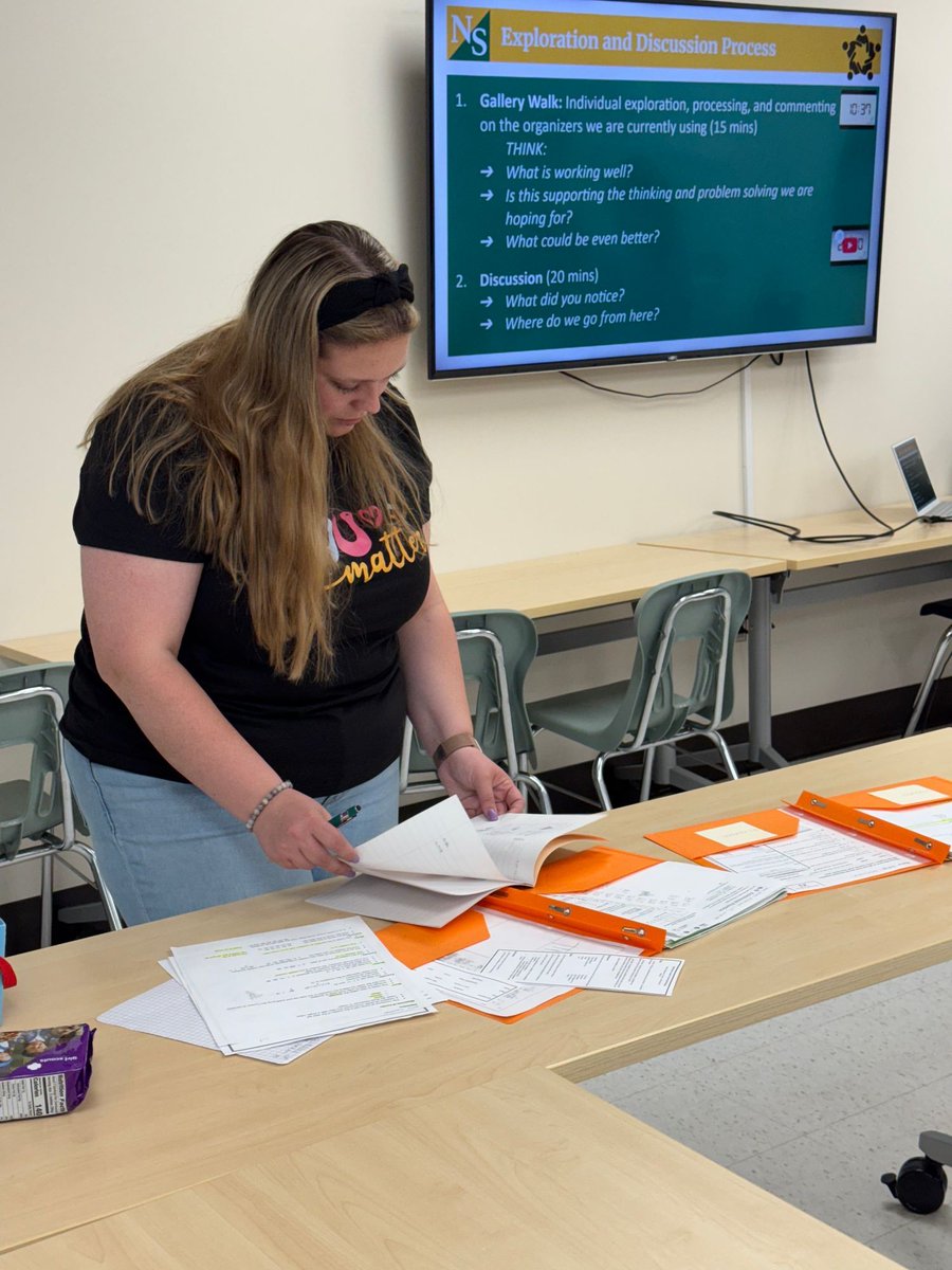 The North Smithfield Middle School math department is analyzing student work to refine their School Improvement Team (SIT) goals. By examining assignments and tests, they aim to identify student strengths and areas needing improvement. This involves recognizing performance