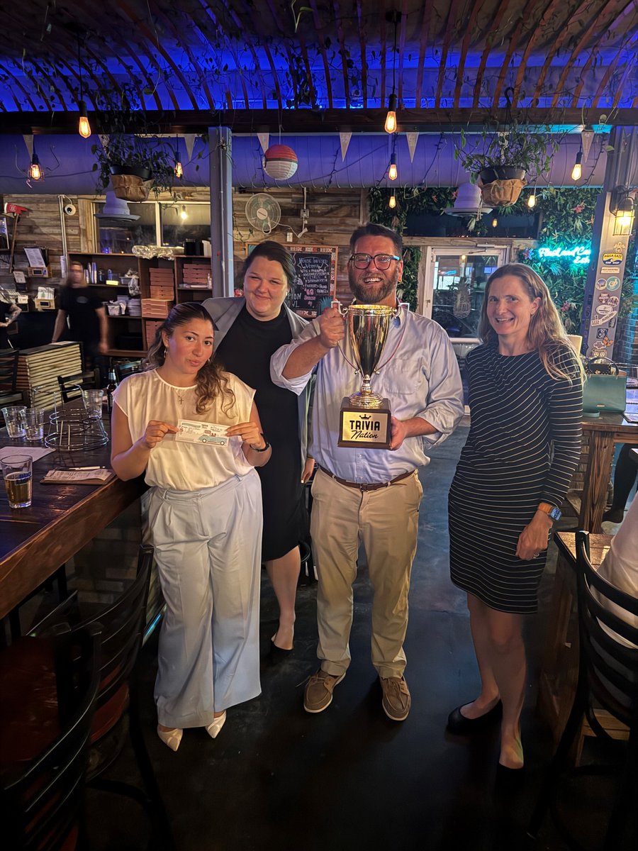 Duval County Medical Society (@dcmsonline) on Twitter photo 🏆 DCMS staff member <a href="/JoeD_Jax/">Joe Daraskevich</a> & Drs. Elise Gonzalez (<a href="/Jaxhealth/">Ascension St. Vincent’s – Jacksonville</a>), Olivia Hopper (<a href="/UFMedicineJax/">UF College of Medicine - Jacksonville</a>) & Amie Harvey (<a href="/NHJAX/">Naval Hospital Jacksonville</a>) show off their 1st place trophy from trivia after the first day of the DCMS Leadership Academy! We're proud to bring together physicians from across NE FL! 🏆 DCMS staff member <a href="/JoeD_Jax/">Joe Daraskevich</a> & Drs. Elise Gonzalez (<a href="/Jaxhealth/">Ascension St. Vincent’s – Jacksonville</a>), Olivia Hopper (<a href="/UFMedicineJax/">UF College of Medicine - Jacksonville</a>) & Amie Harvey (<a href="/NHJAX/">Naval Hospital Jacksonville</a>) show off their 1st place trophy from trivia after the first day of the DCMS Leadership Academy! We're proud to bring together physicians from across NE FL!