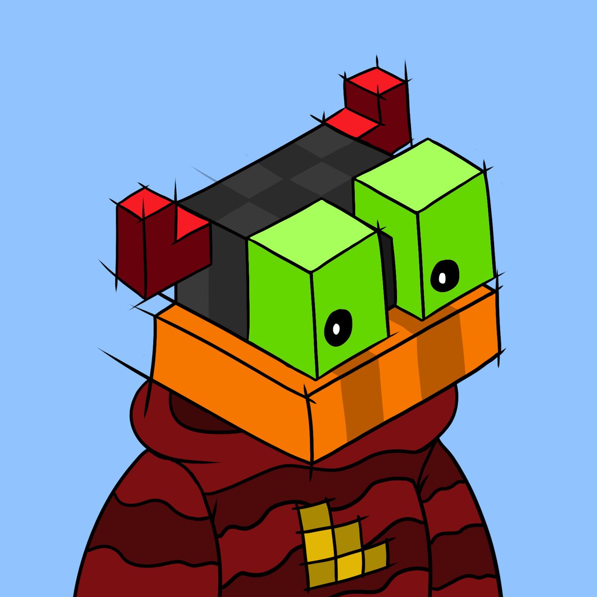 I like <a href="/FUKU_base/">FUKU</a> collection too! Art by <a href="/MfersGif/">MfersGif</a>.

Came across them a few days ago and had to get some. Check them out at opensea.io/collection/fuk….

NFT: FUKU #1231