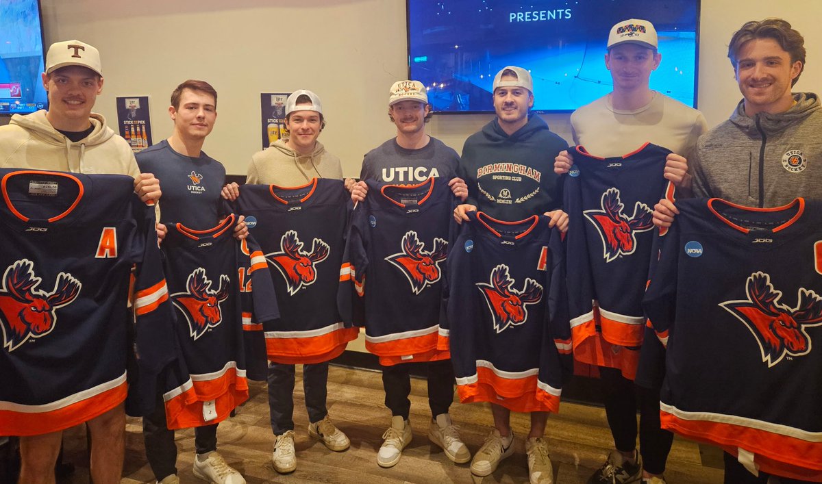 Utica Men’s Hockey (@uticamenshockey) on Twitter photo THANK YOU GRADUATES!
Congrats to these seven guys on graduating from <a href="/uticauniversity/">Utica University</a> today!
Ben Schultheis
Matt Wood
Johnny Mulera
Shane Murphy
Jakob Breault
Bryan Landsberger
Brian Scoville
Thank you for all the memories over the past four years!
#PioneerHockey THANK YOU GRADUATES!
Congrats to these seven guys on graduating from <a href="/uticauniversity/">Utica University</a> today!
Ben Schultheis
Matt Wood
Johnny Mulera
Shane Murphy
Jakob Breault
Bryan Landsberger
Brian Scoville
Thank you for all the memories over the past four years!
#PioneerHockey