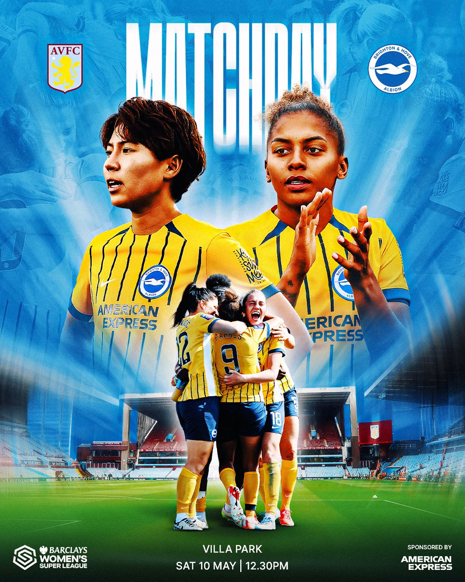 BHAFCWomen's tweet image. The last dance... ✨ For the final time this season, it's MATCHDAY in the @BarclaysWSL! 🙌