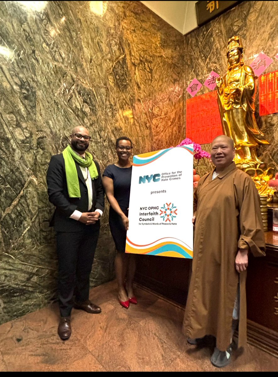 On May 7, 2025, NYC OPHC hosted its first Interfaith Council for Symbols and Words of Peace and Hate. Symbols and words shouldn't fuel hate. Thanks to all faith and community leaders for joining us in promoting understanding and preventing hate.
 #NYC #Interfaith