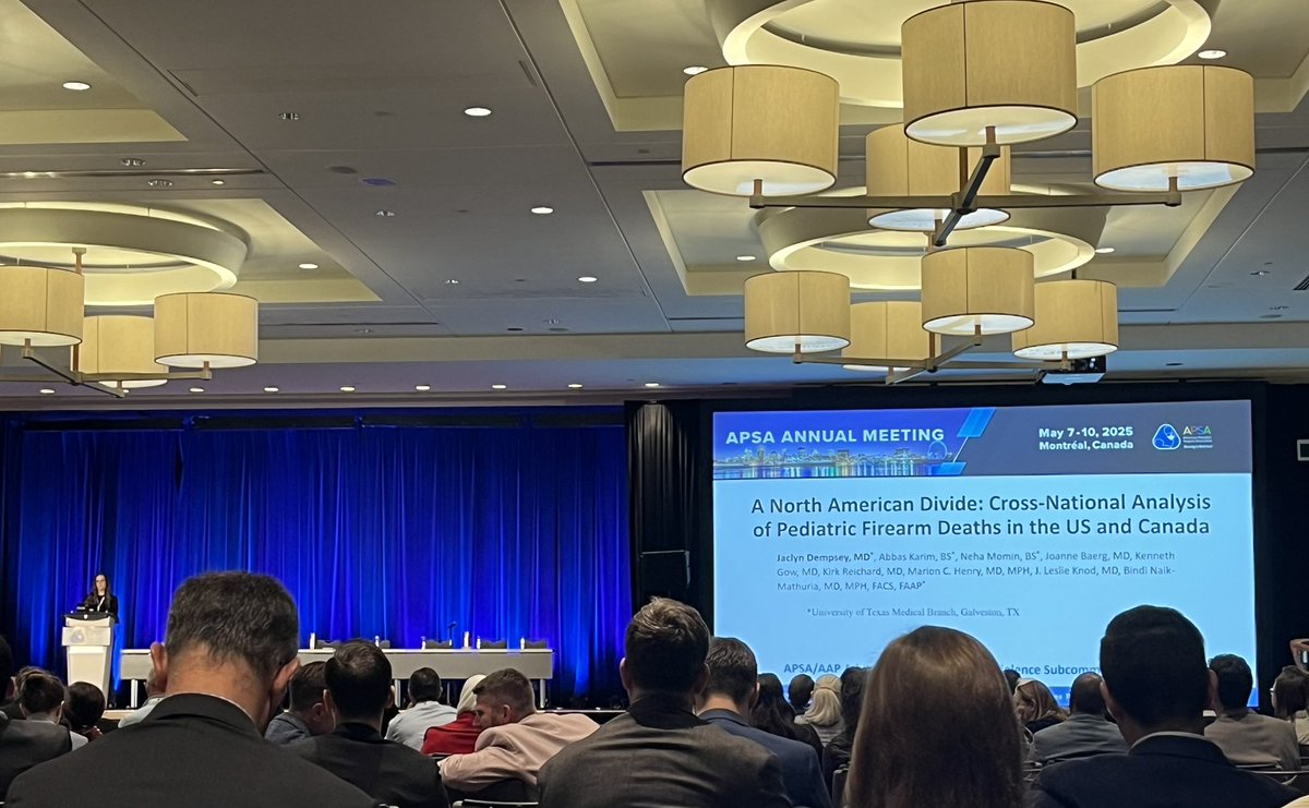 Nikhil Shah, MD (@nikhilshah_md) on Twitter photo Stellar work by <a href="/JaclynDempseyMD/">Jaclyn Gaffey Dempsey</a>, presenting shocking data ⚡️ about the burden of pediatric firearm injuries in North America ‼️
<a href="/bnaikma/">Bindi Naik-Mathuria MD, MPH</a> <a href="/PediSurgeryUTMB/">UTMB Pediatric Surgery</a> <a href="/UTMBSurgery/">UTMBSurgery</a> <a href="/APSASurgeons/">APSA Surgeons</a> Stellar work by <a href="/JaclynDempseyMD/">Jaclyn Gaffey Dempsey</a>, presenting shocking data ⚡️ about the burden of pediatric firearm injuries in North America ‼️
<a href="/bnaikma/">Bindi Naik-Mathuria MD, MPH</a> <a href="/PediSurgeryUTMB/">UTMB Pediatric Surgery</a> <a href="/UTMBSurgery/">UTMBSurgery</a> <a href="/APSASurgeons/">APSA Surgeons</a>