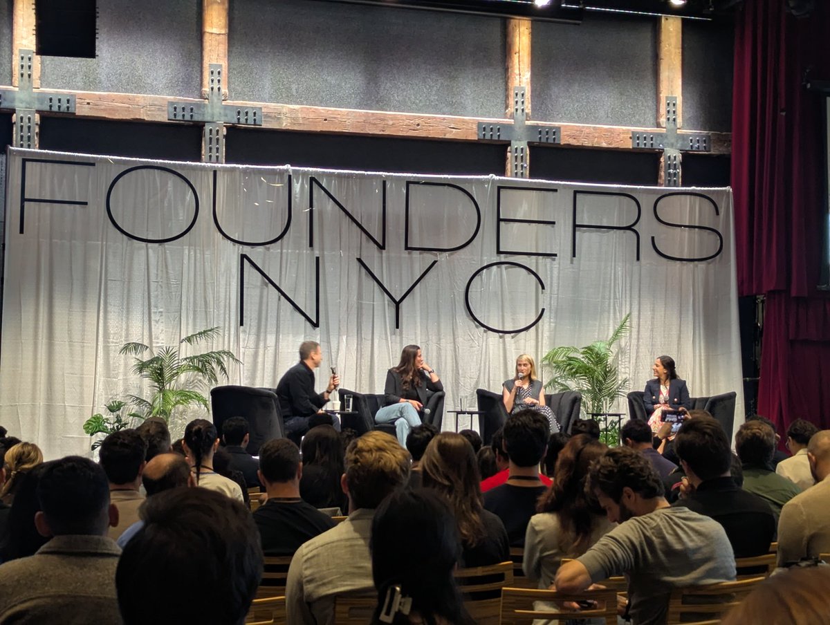 Albert Wenger 🌎🔥⌛ (@albertwenger) on Twitter photo And now super helpful perspectives from some of New York's great early stage investors with <a href="/hayleybay/">Hayley Bay Barna</a> <a href="/graceisford/">Grace Isford</a> <a href="/nkatragadda/">Nimi Katragadda</a> moderated by <a href="/jaredhecht/">Jared Hecht</a> And now super helpful perspectives from some of New York's great early stage investors with <a href="/hayleybay/">Hayley Bay Barna</a> <a href="/graceisford/">Grace Isford</a> <a href="/nkatragadda/">Nimi Katragadda</a> moderated by <a href="/jaredhecht/">Jared Hecht</a>