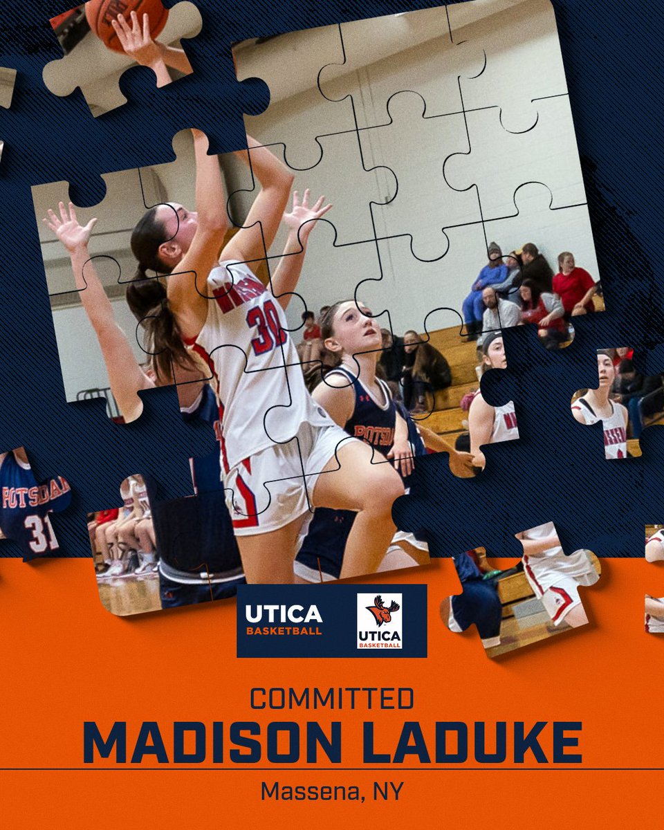 Utica Basketball (@uticahoops) on Twitter photo Massena, NY's own Madison LaDuke is now COMMITTED to Utica Women's Basketball! Welcome to the Pioneers family, Madison. We're thrilled to have you! Massena, NY's own Madison LaDuke is now COMMITTED to Utica Women's Basketball! Welcome to the Pioneers family, Madison. We're thrilled to have you!