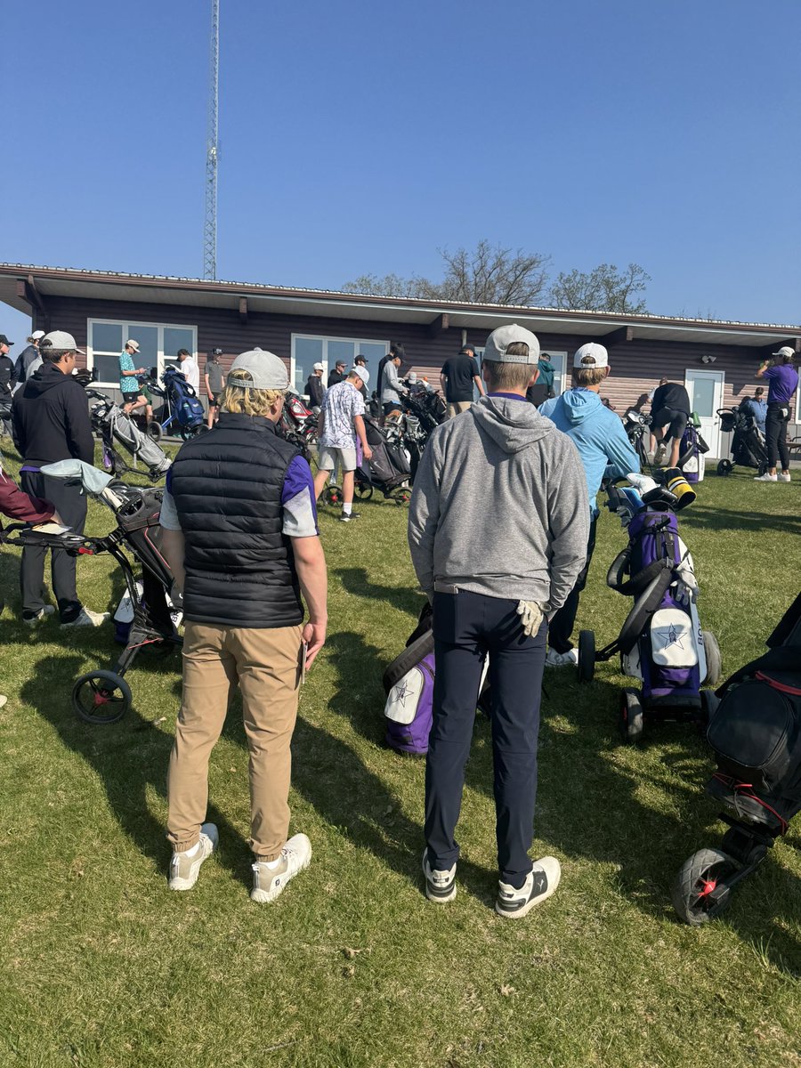 The team is in Rolla today for the Northern Lights Invite. This is a state qualifier so a 79 or better punches a ticket to the state tournament. Lineup today is Peyton, Breckin, Grady, Kellen, Mason, and Tucker.