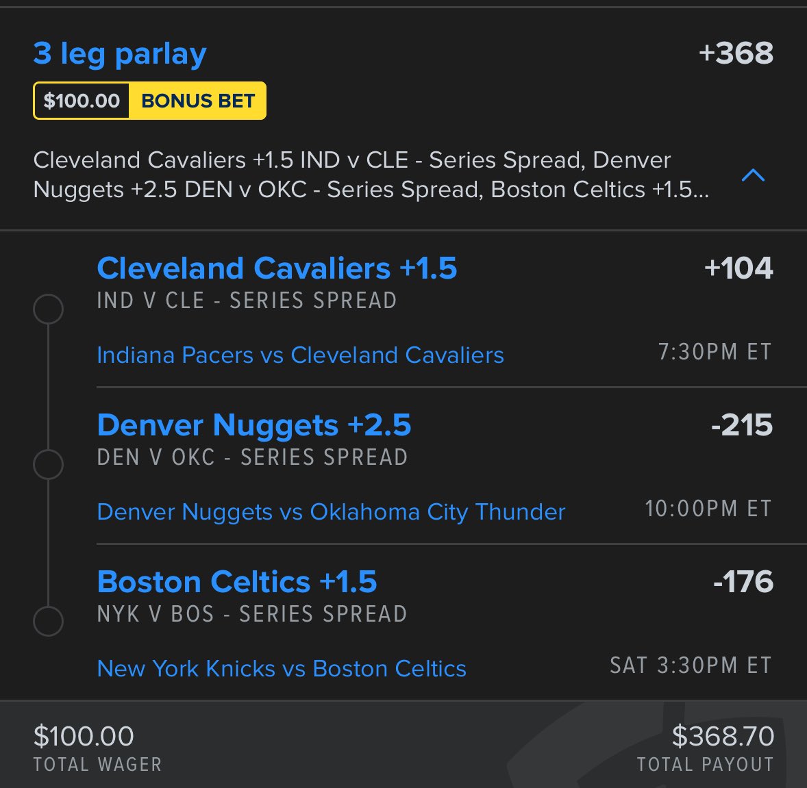 Smart Money Bets tweet media