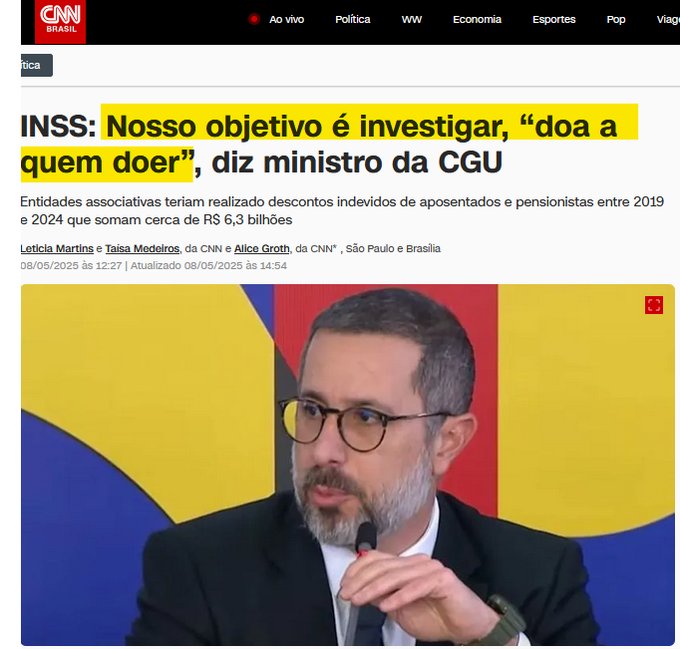evandroratho's tweet photo. É preciso ser muito desavergonhado para soltar um "doa a quem doer" depois de ter blindado o sindicato do irmão do Lula. https://t.co/OFsF5Bgtes