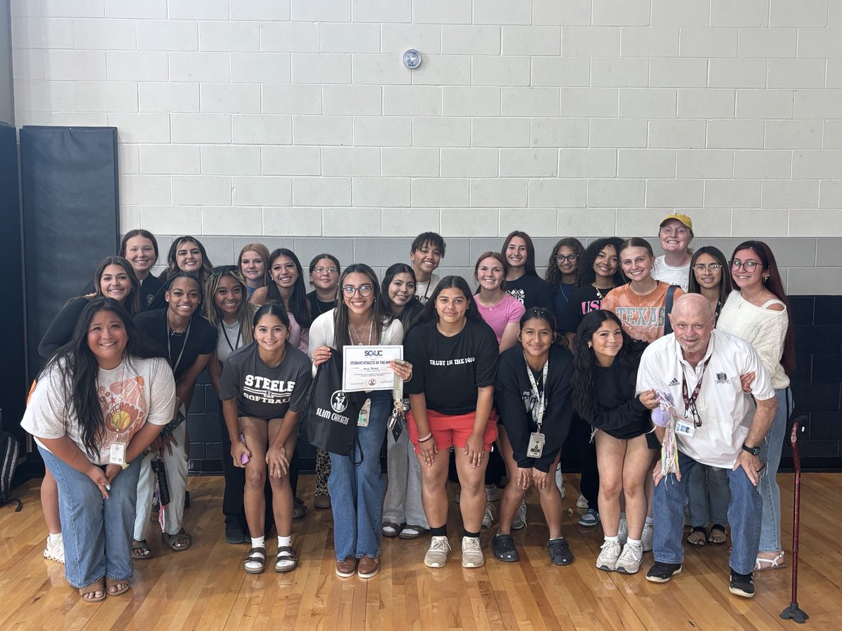 Coach Scott Lehnhoff (@coach_lehnhoff) on Twitter photo Congrats to Mia Perez of <a href="/SK_Athletic/">SteeleKnightsAthletics</a>! Mia led <a href="/Steele78108/">Steele High School</a> softball to a district title and Bi-District championship and is our <a href="/SCUCISD/">SchertzCiboloUC ISD</a> <a href="/slimchickens/">Slim Chickens</a> Athlete of the Month! Mia was a force in the pitching circle and at the plate for the Knights! Congrats to Mia Perez of <a href="/SK_Athletic/">SteeleKnightsAthletics</a>! Mia led <a href="/Steele78108/">Steele High School</a> softball to a district title and Bi-District championship and is our <a href="/SCUCISD/">SchertzCiboloUC ISD</a> <a href="/slimchickens/">Slim Chickens</a> Athlete of the Month! Mia was a force in the pitching circle and at the plate for the Knights!