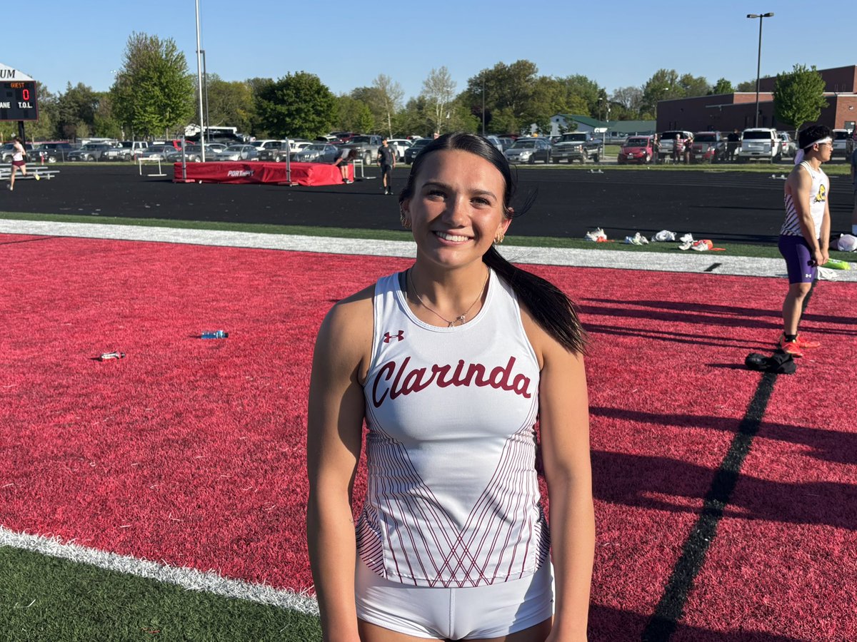 It’s official!
Clarinda senior sprinter Jerzee Knight is going D1. She’ll sign with Northern Iowa Track and Field next week.