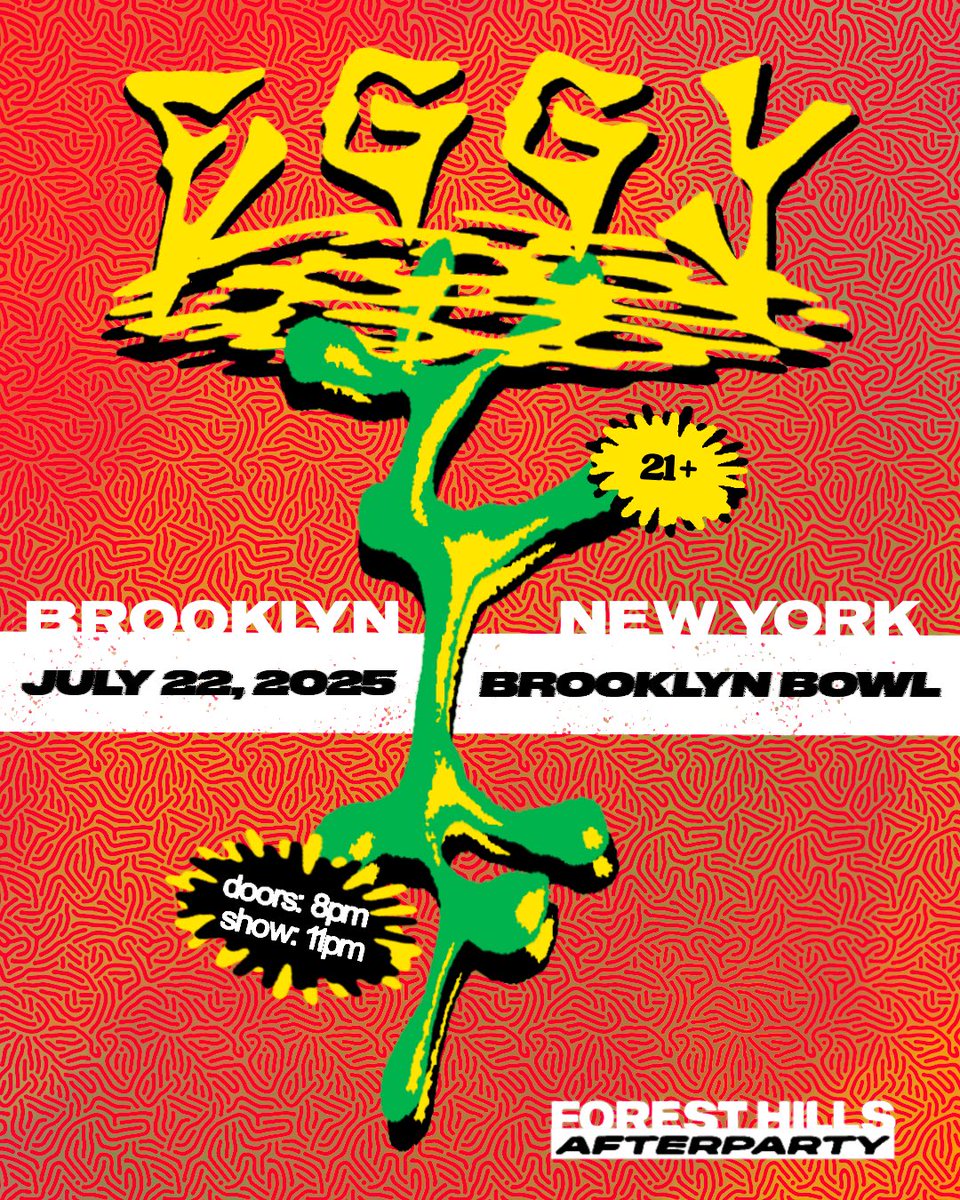 Eggy (@eggylive) on Twitter photo join us at <a href="/brooklynbowl/">Brooklyn Bowl</a> on 7/22 for a special aftershow following Phish at Forest Hills Stadium
🎟️ tickets are on sale now: ticketmaster.com/event/00006291… join us at <a href="/brooklynbowl/">Brooklyn Bowl</a> on 7/22 for a special aftershow following Phish at Forest Hills Stadium
🎟️ tickets are on sale now: ticketmaster.com/event/00006291…