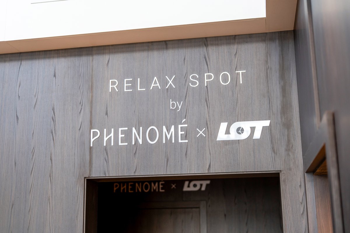 Polskie Linie Lotnicze LOT (@lotplairlines) on Twitter photo LOT x Phenomé🧖🏼♀️
W Business Lounge Polonez na Lotnisku Chopina właśnie otworzyliśmy strefę SPA z nowym pakietem usług i pod nową nazwą: Relax Spot by Phenomé x LOT.
Odkryj nowy poziom relaksu od poniedziałku do piątku na <a href="/ChopinAirport/">Chopin Airport, WAW</a>.
#flyLOT #Phenomé #BusinessLounge LOT x Phenomé🧖🏼♀️
W Business Lounge Polonez na Lotnisku Chopina właśnie otworzyliśmy strefę SPA z nowym pakietem usług i pod nową nazwą: Relax Spot by Phenomé x LOT.
Odkryj nowy poziom relaksu od poniedziałku do piątku na <a href="/ChopinAirport/">Chopin Airport, WAW</a>.
#flyLOT #Phenomé #BusinessLounge