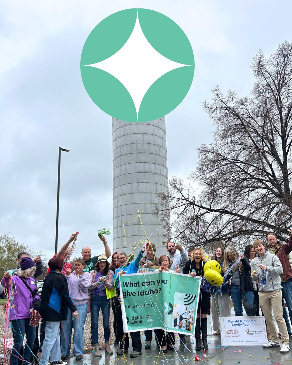Did we do it right? Congrats on the new water tower Idaho Falls and what a way to celebrate Idaho Gives! #IdahoGives IdahoGives.org