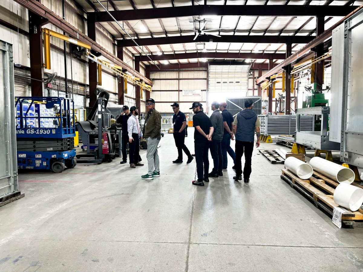 EVAPCO_Inc's tweet image. That’s a wrap on EvapCollege Apprentice I!
Over the past week, our apprentices got a full introduction to life at EVAPCO
#EVAPCO #EvapCollege #ApprenticeTraining #ManufacturingExcellence #CoolingIndustry