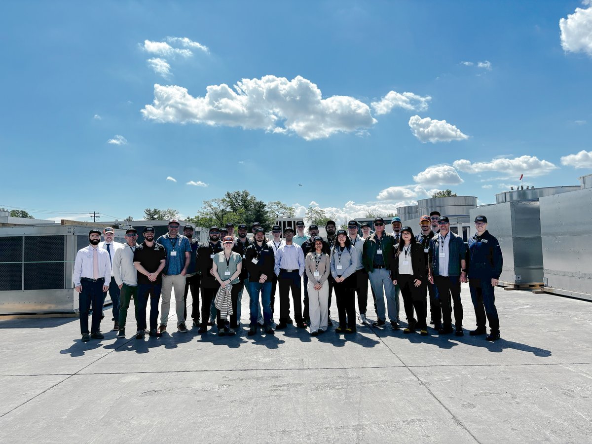 EVAPCO_Inc's tweet image. That’s a wrap on EvapCollege Apprentice I!
Over the past week, our apprentices got a full introduction to life at EVAPCO
#EVAPCO #EvapCollege #ApprenticeTraining #ManufacturingExcellence #CoolingIndustry