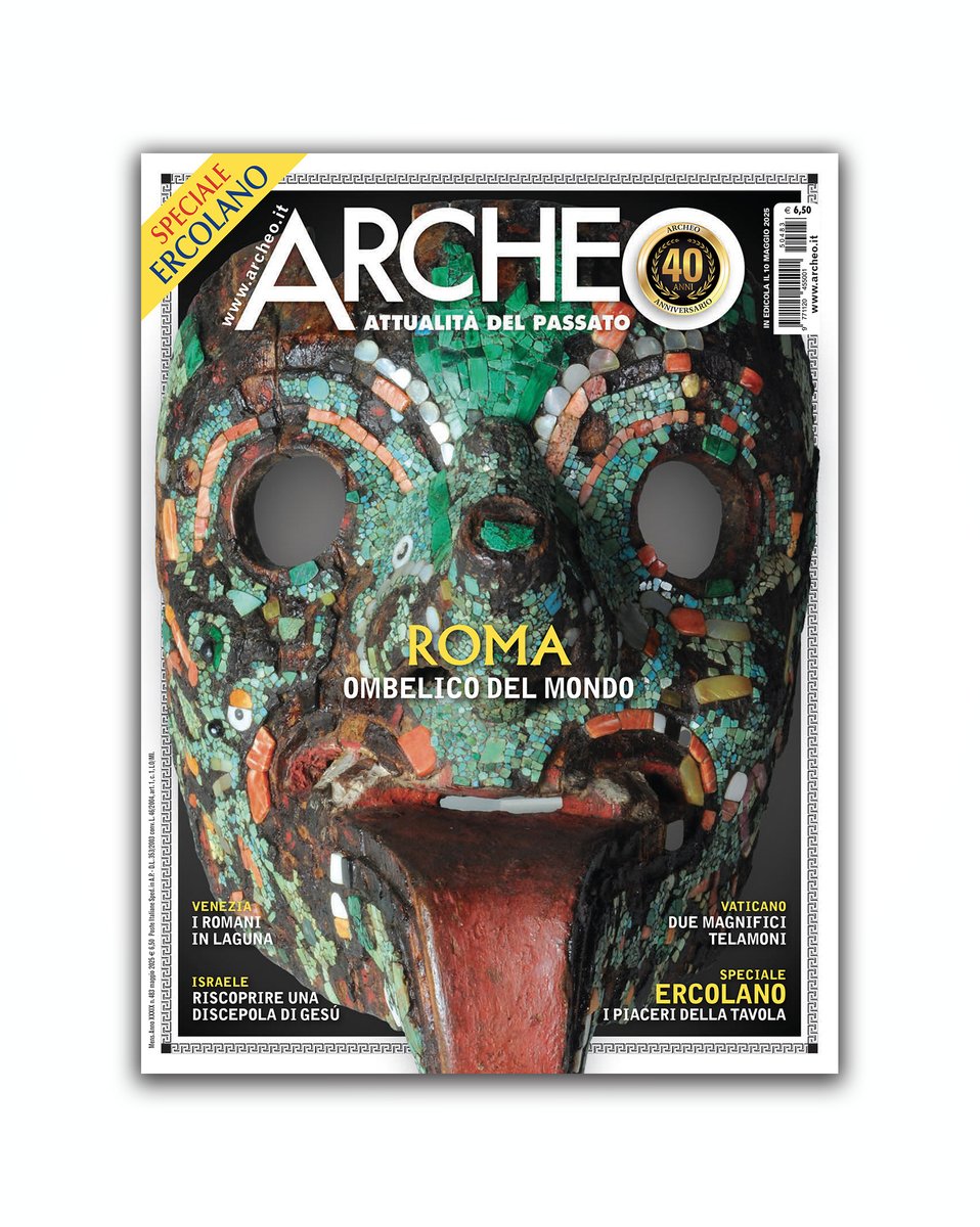 Da oggi Archeo di maggio è disponibile in tutte le edicole e online! (sfogliami.it/fl/313660/x22k…)