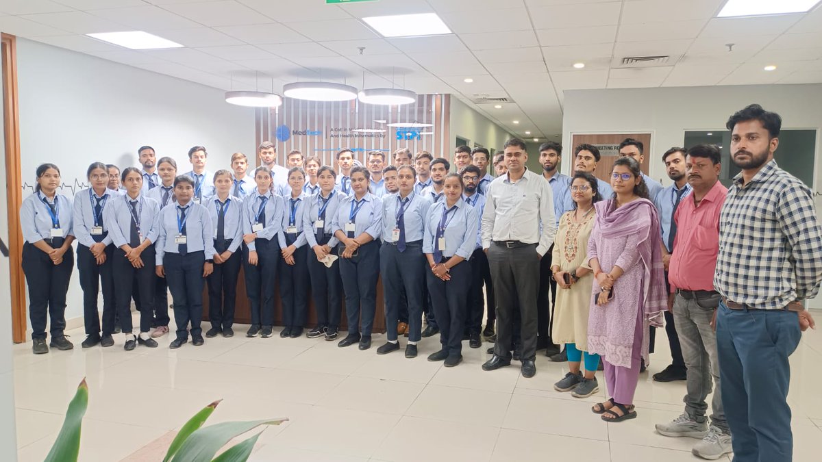 STPI MedTech CoE (@medtechcoe) on Twitter photo 🚀 Engg. students of <a href="/vsgoiin/">Dr. Virendra Swarup Group of Institutions Unnao</a>, #Unnao had an #insightful exposure visit to #MedTechCoE, Lucknow!
They explored #innovative #medical solutions developed by #startups, understand the future of #AI in #Healthcare and practical exposure of #Medi & #IoT labs <a href="/stpiindia/">STPI</a> <a href="/arvindtw/">Arvind Kumar</a> 🚀 Engg. students of <a href="/vsgoiin/">Dr. Virendra Swarup Group of Institutions Unnao</a>, #Unnao had an #insightful exposure visit to #MedTechCoE, Lucknow!
They explored #innovative #medical solutions developed by #startups, understand the future of #AI in #Healthcare and practical exposure of #Medi & #IoT labs <a href="/stpiindia/">STPI</a> <a href="/arvindtw/">Arvind Kumar</a>