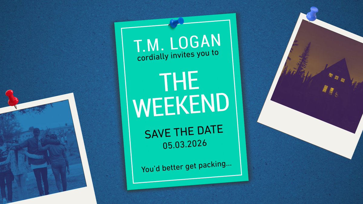Six friends. Five secrets. One weekend break to die for...

The Weekend - coming 2026!

geni.us/the-weekend-ne…