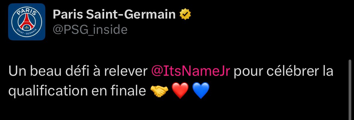 Je crois que j’ai une nouvelle mission… c’est incroyable ❤️💙