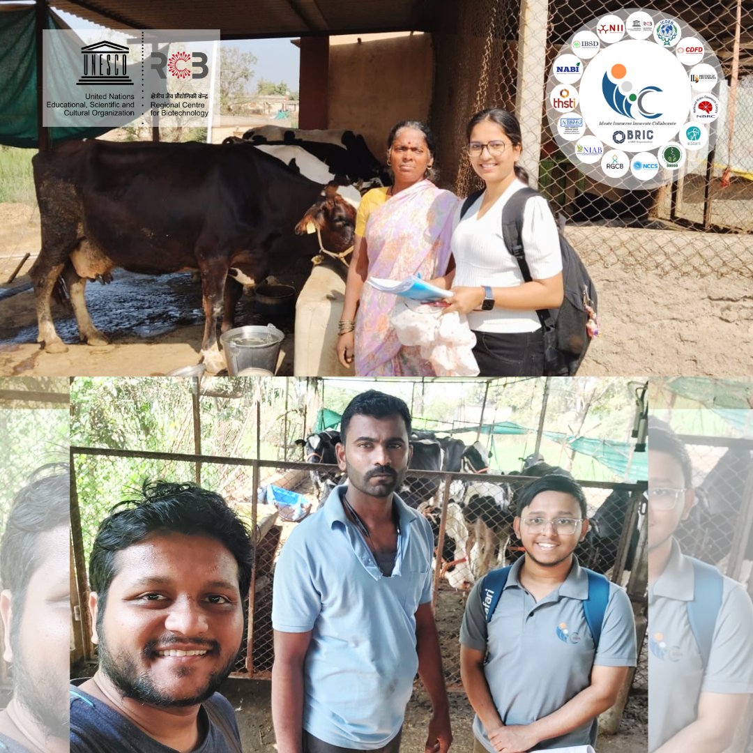 unescorcb's tweet image. At Bharatiya Agro Industries Foundation, Maharashtra, 8 of our i3c scholars completed their #immersion program as part of #i3c BRIC RCB #PhDprogramme in #Biosciences. Yet another group of students trained & sensitised to identify & work towards solving the needs of our nation.