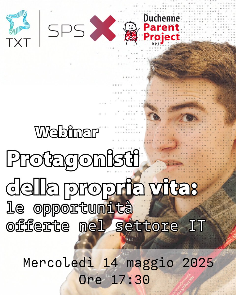In arrivo un webinar rivolto ai giovani della nostra comunità, per conoscere meglio le opportunità del settore IT &gt;&gt;parentproject.it/webinar-opport…