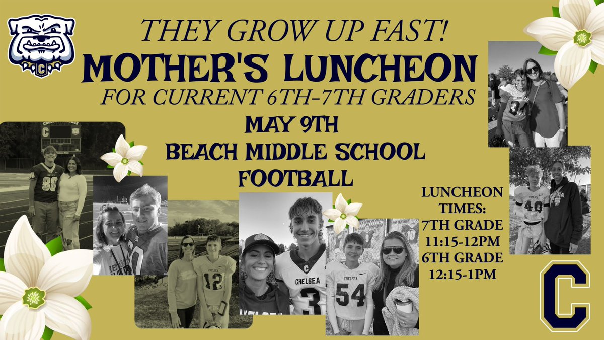 Kick off to a great weekend today. Looking forward to seeing all our boys with their moms.