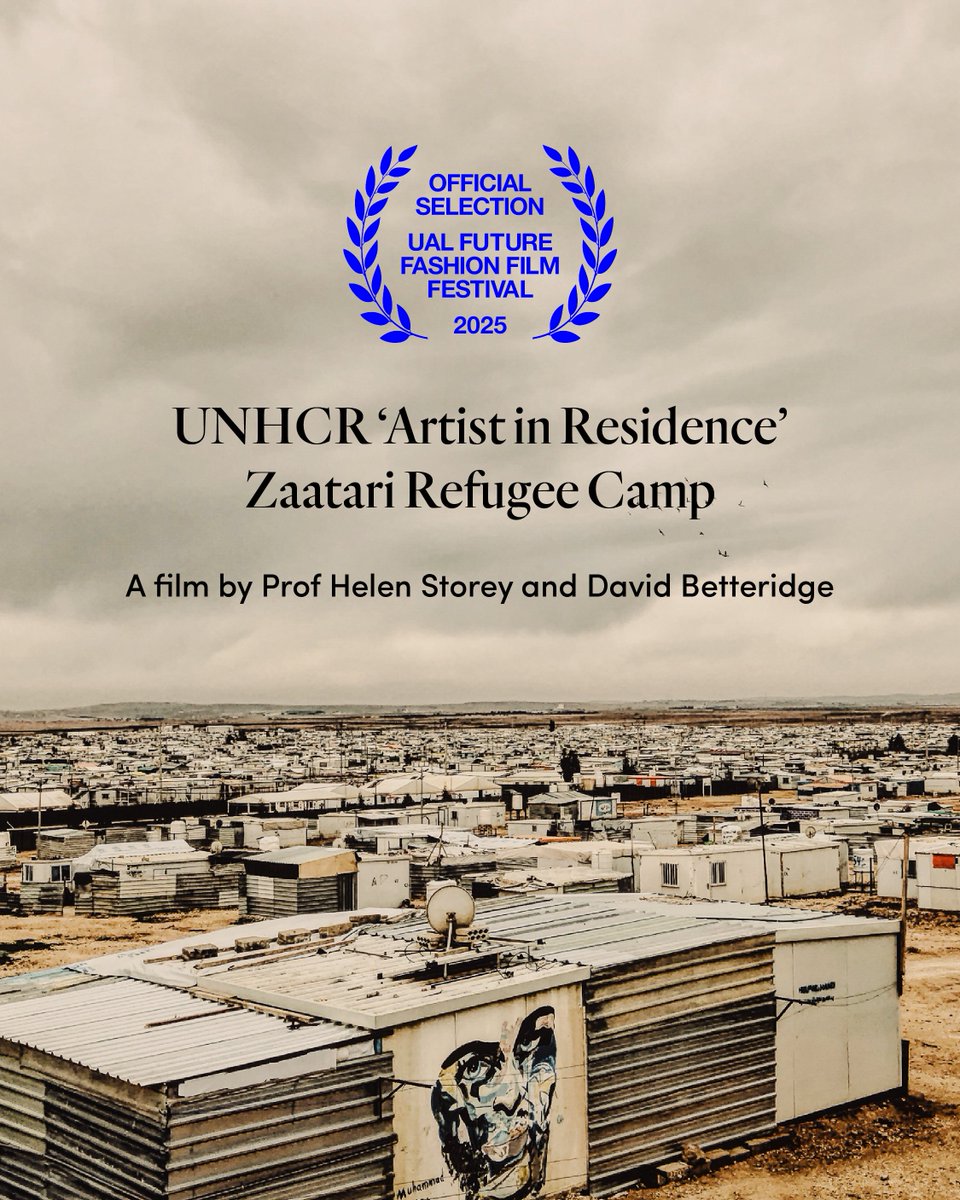 Centre for Sustainable Fashion (CSF) (@sustfash) on Twitter photo 🎥CSF Researcher <a href="/ProfHelenStorey/">Helen Storey</a>'s film with filmmaker David Betteridge's has been shortlisted for <a href="/UAL/">University of the Arts London</a>'s Future Fashion Film Festival 2025! <a href="/LCFLondon/">London College of Fashion</a>
🎞️ The film is shortlisted for, ‘Activism in a Fashion Context’, the overall winner & special prizes.
arts.ac.uk/colleges/londo… 🎥CSF Researcher <a href="/ProfHelenStorey/">Helen Storey</a>'s film with filmmaker David Betteridge's has been shortlisted for <a href="/UAL/">University of the Arts London</a>'s Future Fashion Film Festival 2025! <a href="/LCFLondon/">London College of Fashion</a>
🎞️ The film is shortlisted for, ‘Activism in a Fashion Context’, the overall winner & special prizes.
arts.ac.uk/colleges/londo…