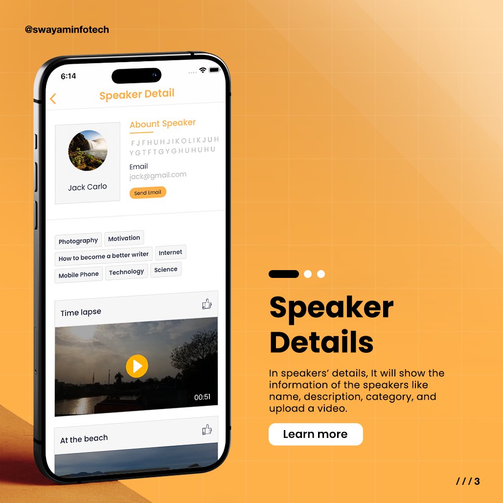 swayaminfotech's tweet image. Explore the power of online learning with our e-learning app. Introducing the Smart Learn Video Application, an innovative e-learning platform. 
.
Visit: swayaminfotech.com/smart-learn-vi… 
.
#elearningappdevelopment #elearningvideoapp #smartlearnapp #learningapp #smartphone #elearningapp