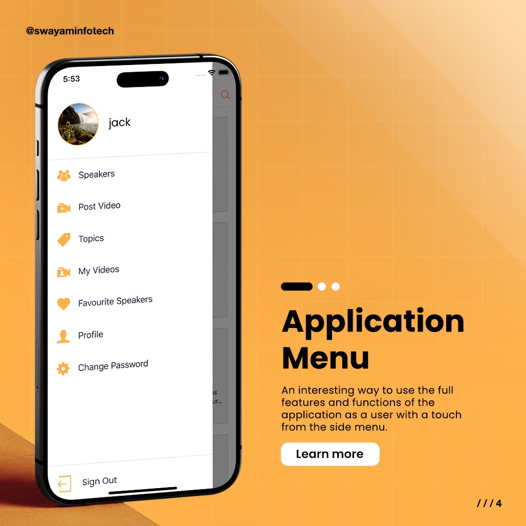 swayaminfotech's tweet image. Explore the power of online learning with our e-learning app. Introducing the Smart Learn Video Application, an innovative e-learning platform. 
.
Visit: swayaminfotech.com/smart-learn-vi… 
.
#elearningappdevelopment #elearningvideoapp #smartlearnapp #learningapp #smartphone #elearningapp