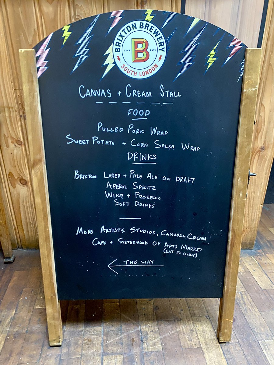 Coming up this weekend and next weekend is the Dulwich Festival! We’re taking part in Havelock Walk Open Studios with an outside stall serving delicious food and drink so you can take a break and have a seat on our outside tables with a pint of Brixton on draft and relax ☀️