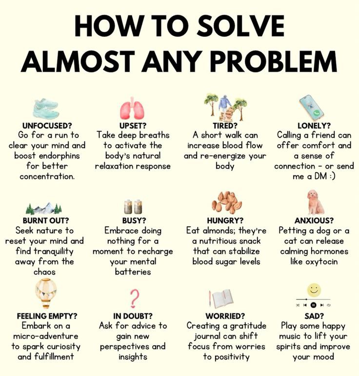 How to solve almost any problem