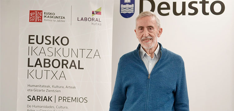 Xabier Etxeberria Mauleón pentsalari etiko eta ekintzaile sozialak irabazi du Eusko Ikaskuntza-LABORAL Kutxa Humanitateen, Kulturaren, Arteen eta Gizarte Zientzien 2025eko Saria eusko-ikaskuntza.eus/eu/albisteak/x…