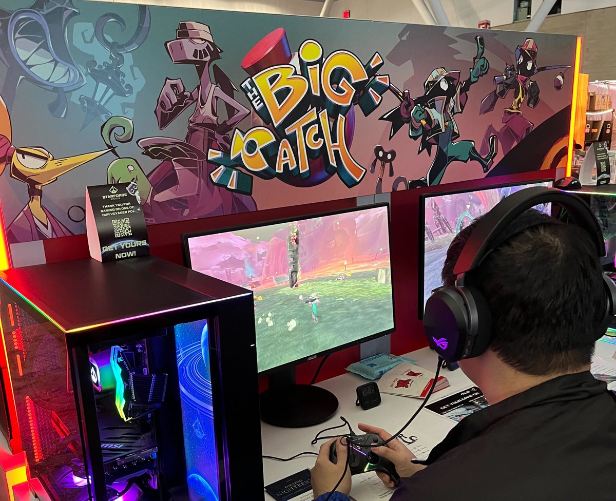 Filet Group (@filetgroup) on Twitter photo Hey y'all! Catch us at #PAXeast2025 all this weekend at the <a href="/XSEEDGames/">XSEED Games</a> booth (Booth 18025) to get a sneak peak of new content from #TheBigCatch. 🐟 Hey y'all! Catch us at #PAXeast2025 all this weekend at the <a href="/XSEEDGames/">XSEED Games</a> booth (Booth 18025) to get a sneak peak of new content from #TheBigCatch. 🐟