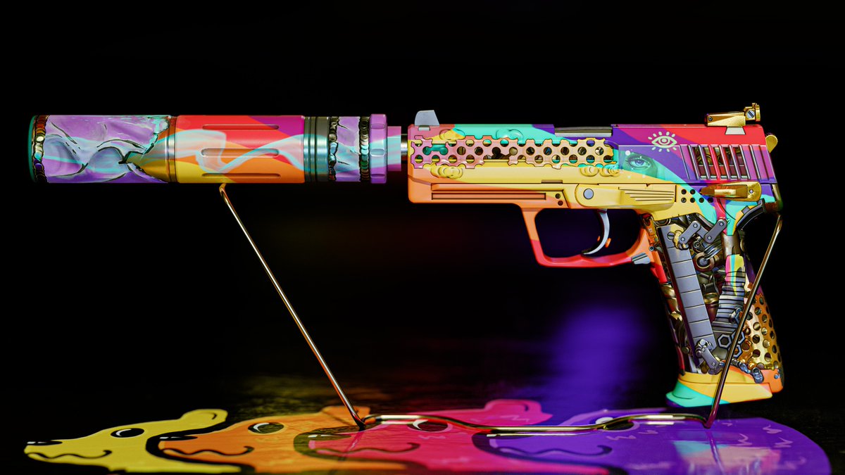 We’ve cooked something up for you today.
Meet the USP-S | Scrapart, created for <a href="/CounterStrike/">CS2</a>  in collaboration with the amazing Blazer.

Check the description for more photos :D