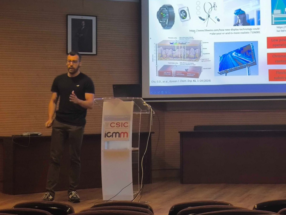 SMS Lab (@smslabnews) on Twitter photo Last week, <a href="/Jaime_Buenob/">Jaime Bueno</a> and Leo attended the III Seminar for Young Materials Researchers (YOUMAT25) at <a href="/icmm_csic/">Instituto de Ciencia de Materiales Madrid - CSIC</a>. It was a great opportunity to connect with fellow students 🧑🔬 in the field and share our latest work ☀️🔬 Last week, <a href="/Jaime_Buenob/">Jaime Bueno</a> and Leo attended the III Seminar for Young Materials Researchers (YOUMAT25) at <a href="/icmm_csic/">Instituto de Ciencia de Materiales Madrid - CSIC</a>. It was a great opportunity to connect with fellow students 🧑🔬 in the field and share our latest work ☀️🔬