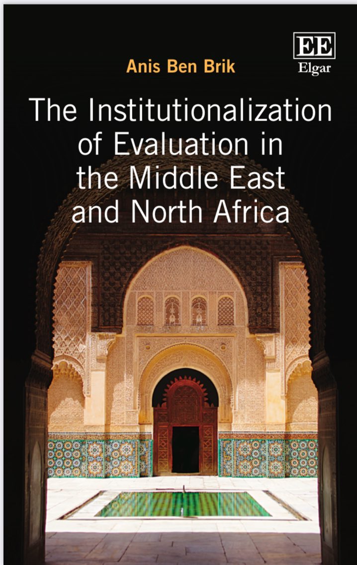 Dr Anis Ben Brik (@drbenbrik) on Twitter photo Excited to share my upcoming book, The Institutionalization of Evaluation in the MENA, out Sep 2025! 📖 Pre-order: e-elgar.com/shop/gbp/the-i… #MENA #Evaluation #PublicPolicy <a href="/policyCollege/">College of Public Policy, HBKU</a> <a href="/HBKU/">جامعة حمد بن خليفة</a> <a href="/KAPSARC_SPP/">KAPSARC_SPP</a> <a href="/APEAeval/">Asia Pacific Evaluation Association</a> <a href="/GEI_GlobalEval/">Global Evaluation Initiative</a> <a href="/IEAc_Eval/">International Evaluation Academy (IEAc)</a> <a href="/EvalPartners/">EvalPartners</a> <a href="/tweet_afrea/">African Evaluation Association</a> <a href="/IFADeval/">IFAD Evaluation</a> Excited to share my upcoming book, The Institutionalization of Evaluation in the MENA, out Sep 2025! 📖 Pre-order: e-elgar.com/shop/gbp/the-i… #MENA #Evaluation #PublicPolicy <a href="/policyCollege/">College of Public Policy, HBKU</a> <a href="/HBKU/">جامعة حمد بن خليفة</a> <a href="/KAPSARC_SPP/">KAPSARC_SPP</a> <a href="/APEAeval/">Asia Pacific Evaluation Association</a> <a href="/GEI_GlobalEval/">Global Evaluation Initiative</a> <a href="/IEAc_Eval/">International Evaluation Academy (IEAc)</a> <a href="/EvalPartners/">EvalPartners</a> <a href="/tweet_afrea/">African Evaluation Association</a> <a href="/IFADeval/">IFAD Evaluation</a>