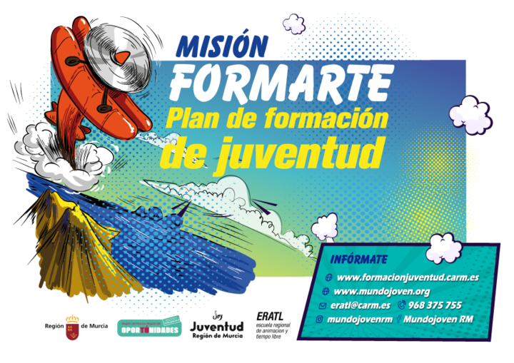 Más de 800 personas participarán en las 34 acciones del IV Plan de Formación de Juventud que impulsa el Gobierno de la #RegióndeMurcia.

La incorporación de la población joven al mercado laboral en actividades relacionadas con la educación en el tiempo libre es el principal