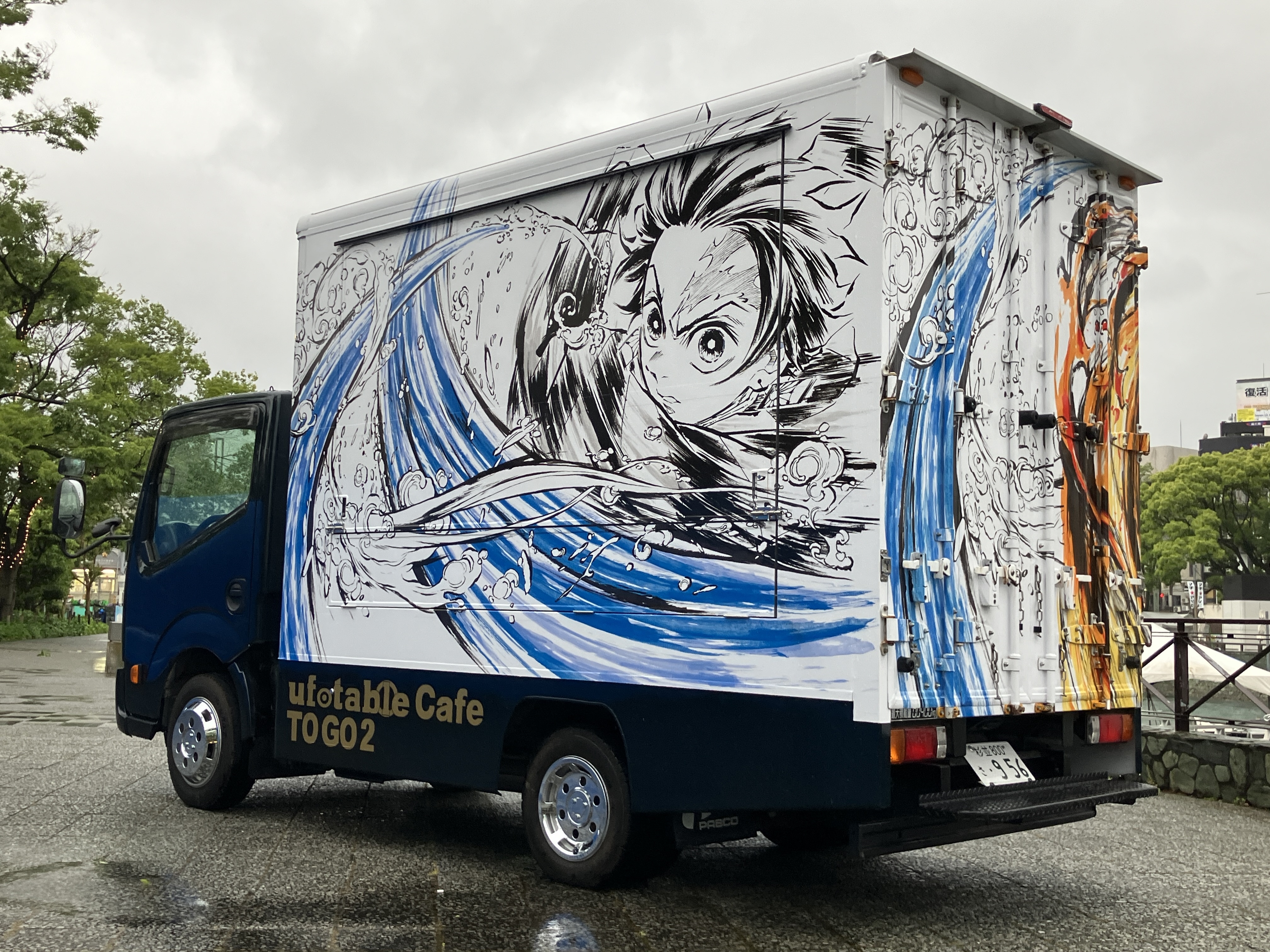 鬼滅の刃　炭治郎　ufotable ブロマイド ② 竈門炭治郎 缶バッジ ブロマイド コースター ufotable