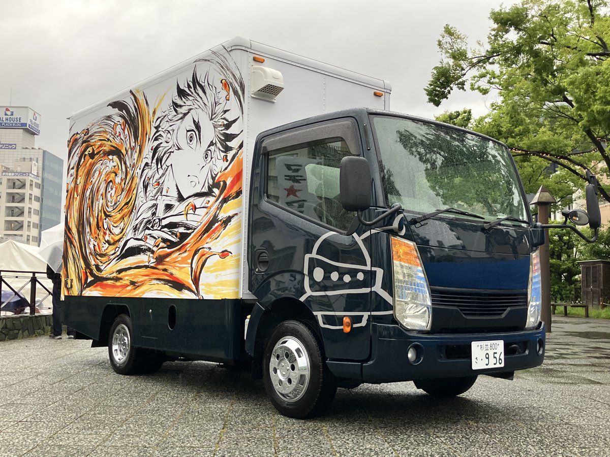 先ほどマチ☆アソビ前夜祭にて、 ufotable Cafe TO GOの2号機