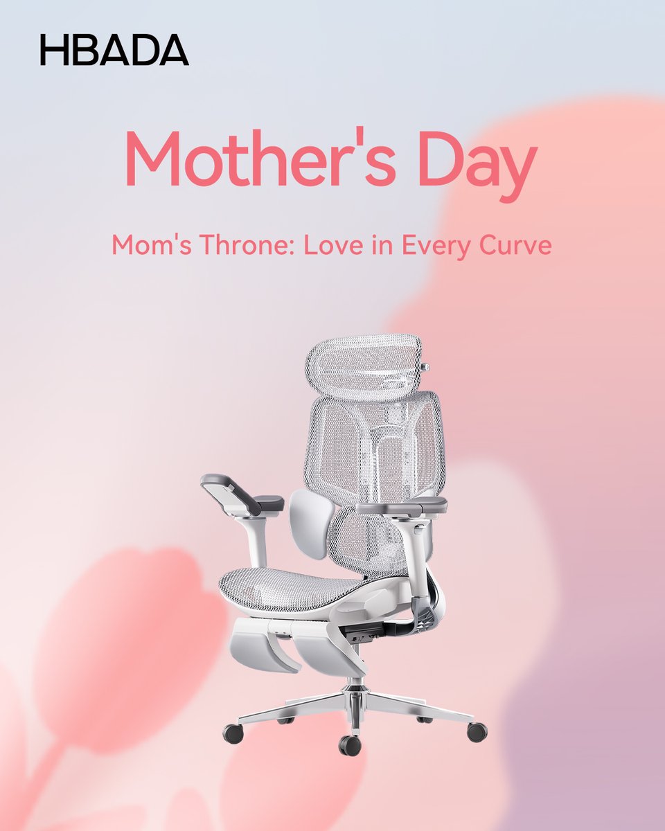 The Perfect Gift for Mom 🌸

YOUR GIFT:
• Ergonomic lumbar support
• Adjustable comfort
• All-day relaxation
BECAUSE—
Flowers fade 👎
Chocolates melt 👎
Real support lasts 💯
SPECIAL OFFER:
Get an extra 5% OFF with code LOVE