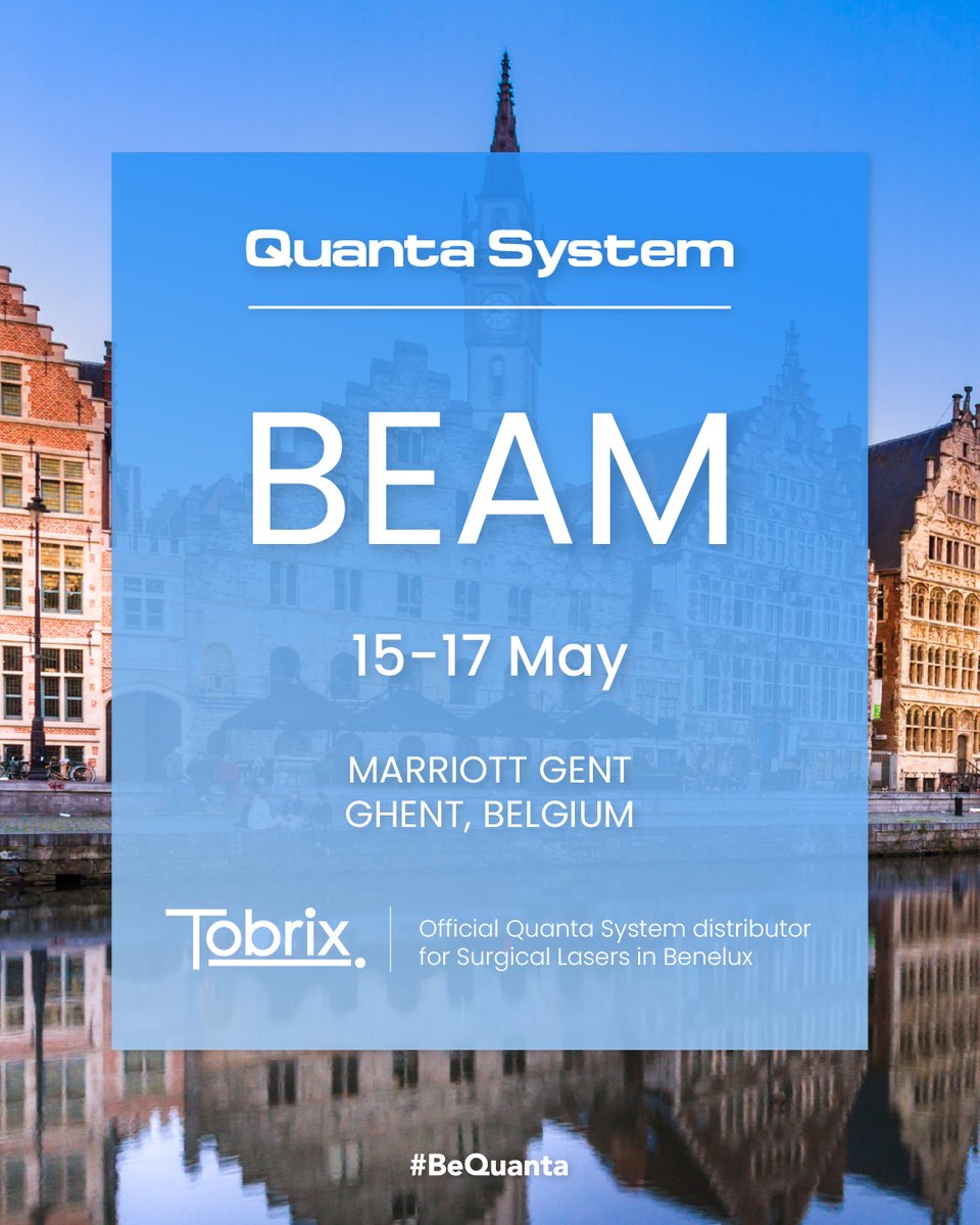 Quanta Surgery (@quanta_system) on Twitter photo #BEAM25 Congress in collaboration with <a href="/Urology_Tobrix/">Urology-Surgery Tobrix</a>
📍Belgium 📅 15-17 May
Don't miss our 5 live surgeries👉 Dr. <a href="/fgomsan/">Fernando GomezSancha</a>, Dr. <a href="/thomaschi8/">Thomas Chi</a> & Dr. <a href="/exkeller/">Etienne Xavier Keller</a>, Dr. <a href="/scoffonecesare/">scoffone cesare</a>, Dr. <a href="/drmarcoscepeda/">Marcos Cepeda</a> & Dr. Cecilia Cracco, Dr. <a href="/leye_ajayi/">Leye Ajayi</a>
#quantasystem #bequanta #BEAM25 Congress in collaboration with <a href="/Urology_Tobrix/">Urology-Surgery Tobrix</a>
📍Belgium 📅 15-17 May
Don't miss our 5 live surgeries👉 Dr. <a href="/fgomsan/">Fernando GomezSancha</a>, Dr. <a href="/thomaschi8/">Thomas Chi</a> & Dr. <a href="/exkeller/">Etienne Xavier Keller</a>, Dr. <a href="/scoffonecesare/">scoffone cesare</a>, Dr. <a href="/drmarcoscepeda/">Marcos Cepeda</a> & Dr. Cecilia Cracco, Dr. <a href="/leye_ajayi/">Leye Ajayi</a>
#quantasystem #bequanta