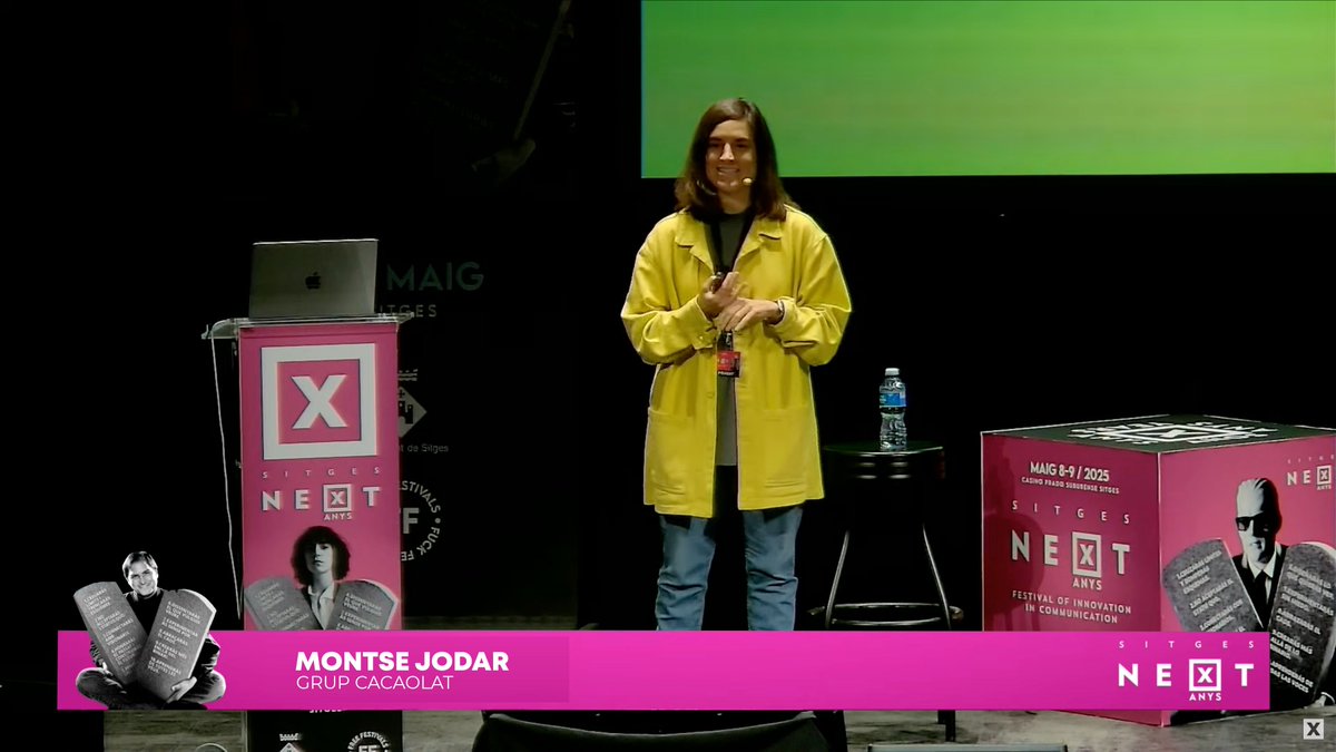 |✖️| Ara és el torn de la 𝗠𝗼𝗻𝘁𝘀𝗲 𝗝𝗼𝗱𝗮𝗿, de Grup Cacaolat, amb la ponència 𝘋𝘦 𝘓𝘰𝘷𝘦 𝘣𝘳𝘢𝘯𝘥 𝘢 𝘙𝘰𝘤𝘬 𝘣𝘳𝘢𝘯𝘥, ¿𝘳𝘦𝘪𝘯𝘷𝘦𝘯𝘤𝘪ó𝘯 𝘥𝘦 𝘮𝘢𝘳𝘤𝘢𝘴?
🎥Festival també en streaming!
youtu.be/iS-bRHL32SM