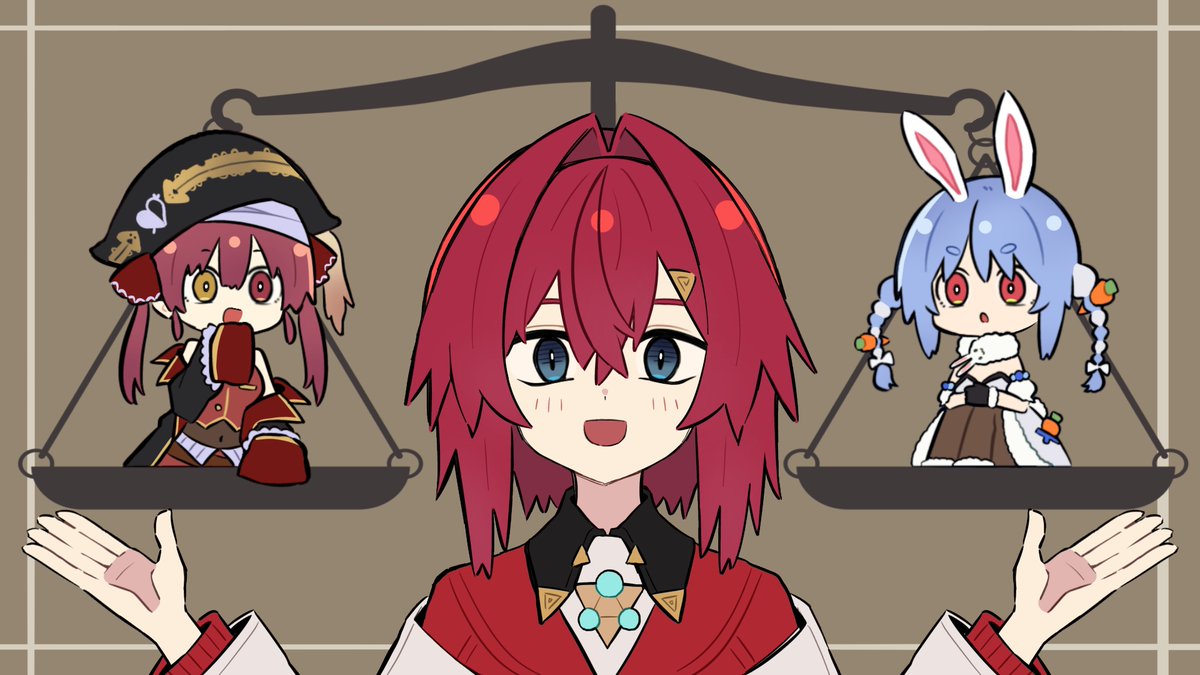 karaage_salmon's tweet image. ◆ぺこマリにガンガン詰められるアンジュ◆

#マリンのお宝
#ぺこらーと
#絵ンジュ