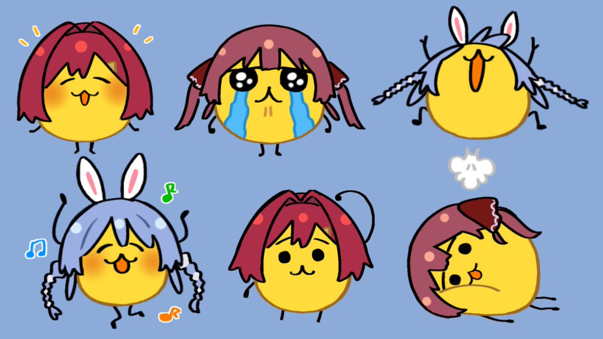 karaage_salmon's tweet image. ◆ぺこマリにガンガン詰められるアンジュ◆

#マリンのお宝
#ぺこらーと
#絵ンジュ