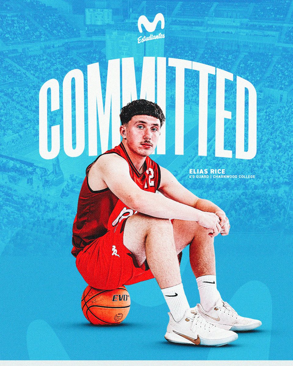 Charnwood Basketball (@charnwoodbball) on Twitter photo COMMITTED! ๐ช๐ธ
Congratulations to <a href="/eliasricee/">Elias Rice</a> on his commitment to join <a href="/MovistarEstu/">Movistar Estudiantes</a> in Madrid next season! ๐ฅ๐ COMMITTED! ๐ช๐ธ
Congratulations to <a href="/eliasricee/">Elias Rice</a> on his commitment to join <a href="/MovistarEstu/">Movistar Estudiantes</a> in Madrid next season! ๐ฅ๐