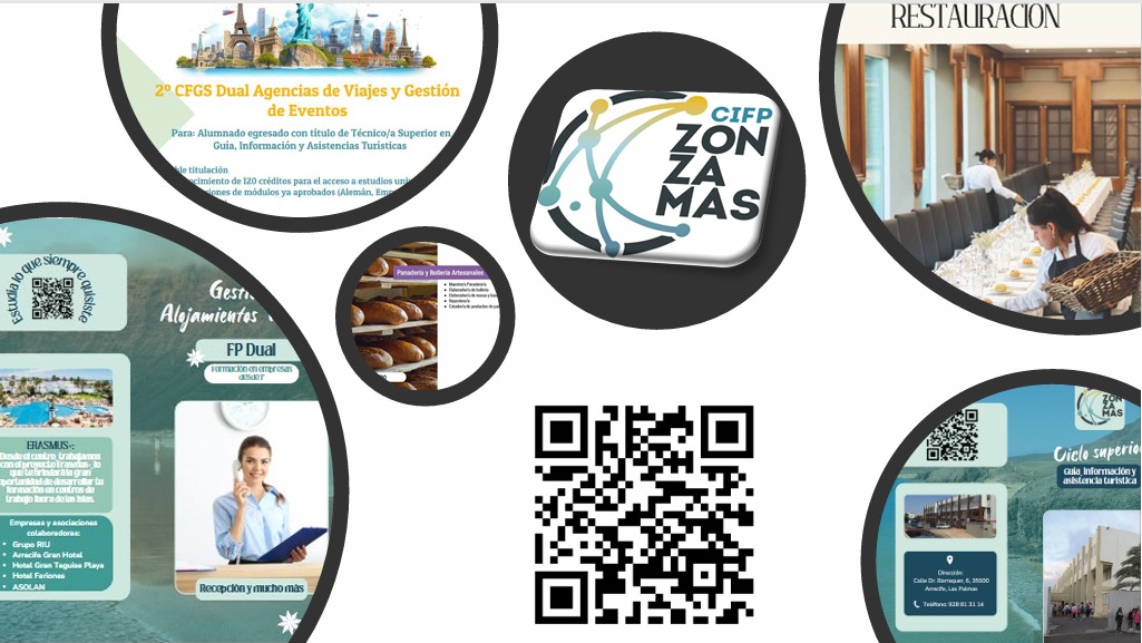 Asolan (@asolan) on Twitter photo 🎯ABIERTO PLAZO DE MATRICULA‼️
2º CFGS DUAL AGENCIAS DE VIAJES Y GESTIÓN DE EVENTOS 🌎
➡️MATRICÚLATE #CIFPZONZAMAS
Te formarás en las mejores empresas turísticas de Lanzarote donde tu ✨talento será reconocido.
CURSO 2025/2026
<a href="/federacion8lnzt/">Federación Turística de Lanzarote</a> <a href="/SCEmpleo/">SCE Gobcan</a> <a href="/EducacionGobC/">Educación Gobcan</a> 🎯ABIERTO PLAZO DE MATRICULA‼️
2º CFGS DUAL AGENCIAS DE VIAJES Y GESTIÓN DE EVENTOS 🌎
➡️MATRICÚLATE #CIFPZONZAMAS
Te formarás en las mejores empresas turísticas de Lanzarote donde tu ✨talento será reconocido.
CURSO 2025/2026
<a href="/federacion8lnzt/">Federación Turística de Lanzarote</a> <a href="/SCEmpleo/">SCE Gobcan</a> <a href="/EducacionGobC/">Educación Gobcan</a>