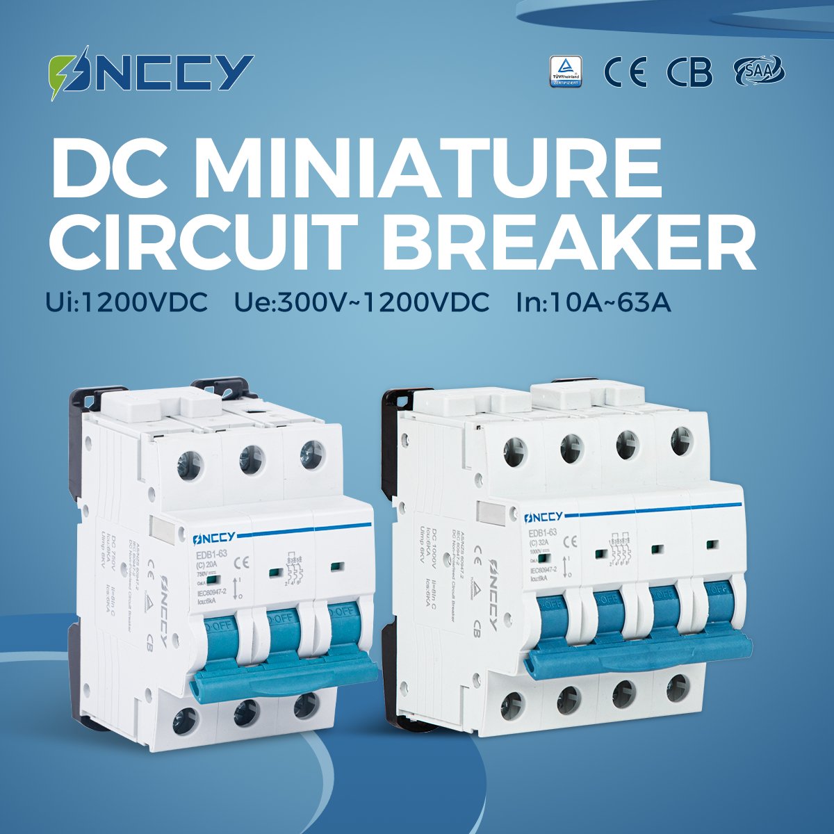 grace_aswich's tweet image. ONCCY DC Miniature Circuit Breaker (MCB
#DCProtection #RenewableEnergy #EnergyStorage #SolarTech #SmartGrid #ONCCYInnovation #IndustrialAutomation #ElectricalSafety