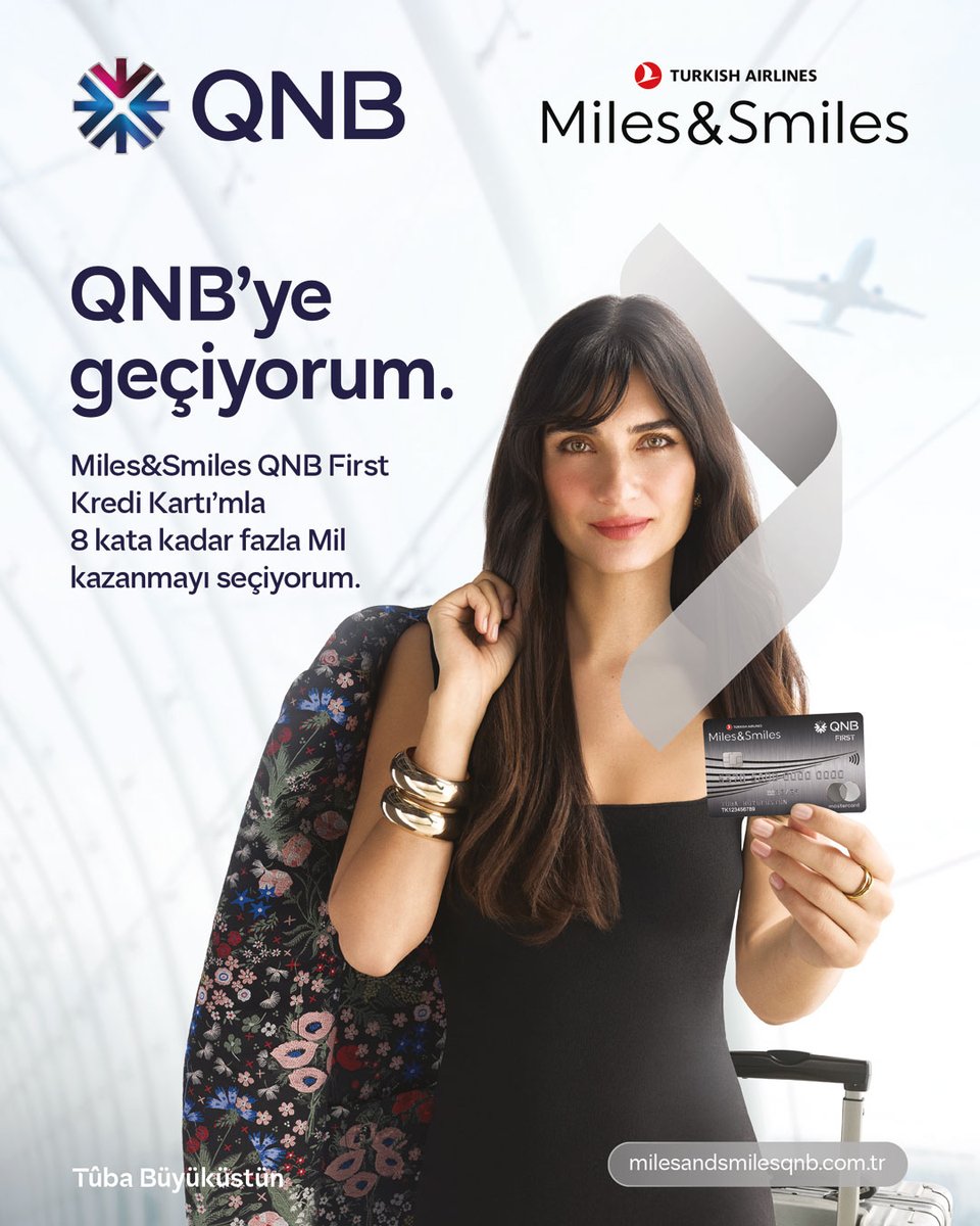 Tuba Büyüküstün, güven veren bankayı seçiyor. QNB’ye geçiyor.

#herkesQNByegeciyor