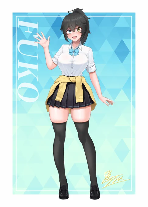 風呼ちゃん(制服) 