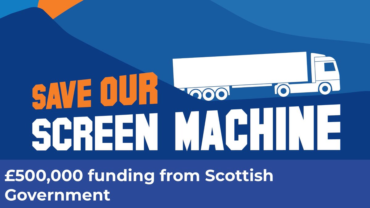 UistArts's tweet photo. Funding has been announced enabling an order to be placed for a new Screen Machine mobile cinema serving rural communities across Scotland https://t.co/HhOBYqQXqw https://t.co/7NoVRfpD2s